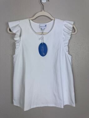 NWT Cartolina White Womens Top XS
